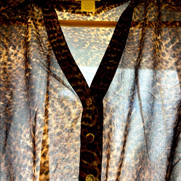 Cache Sheer Blouse - Picture 2 of 3